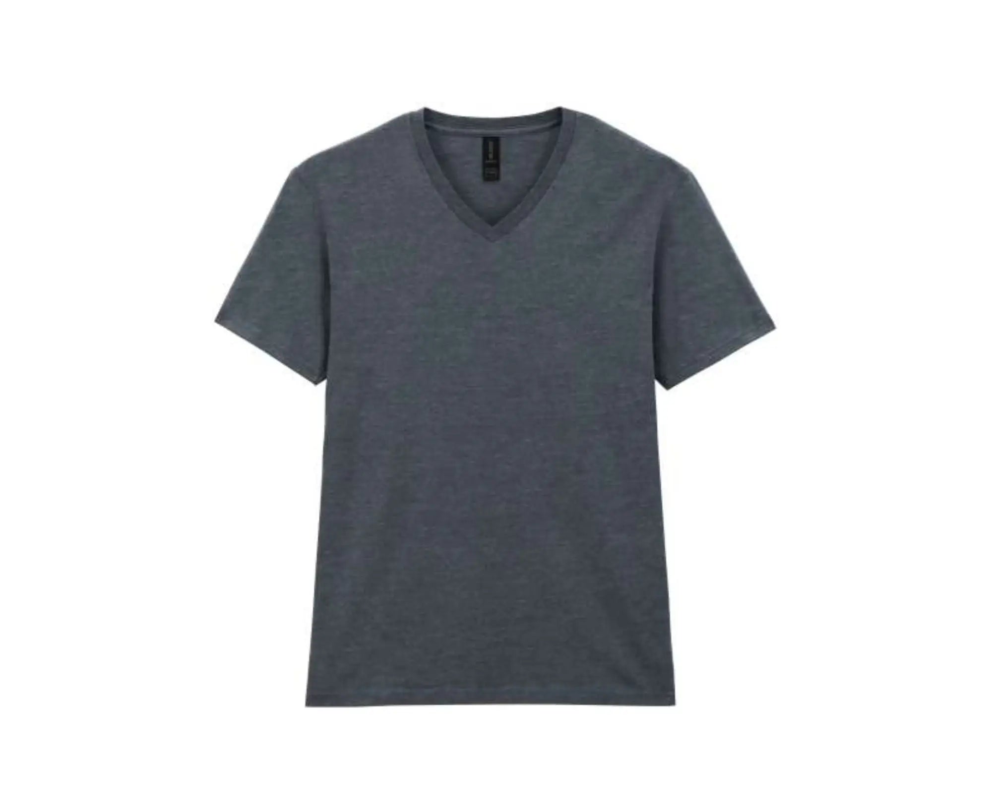 GI64V00 | Softatyle® Adult V-Neck T-Shirt Dark Heather