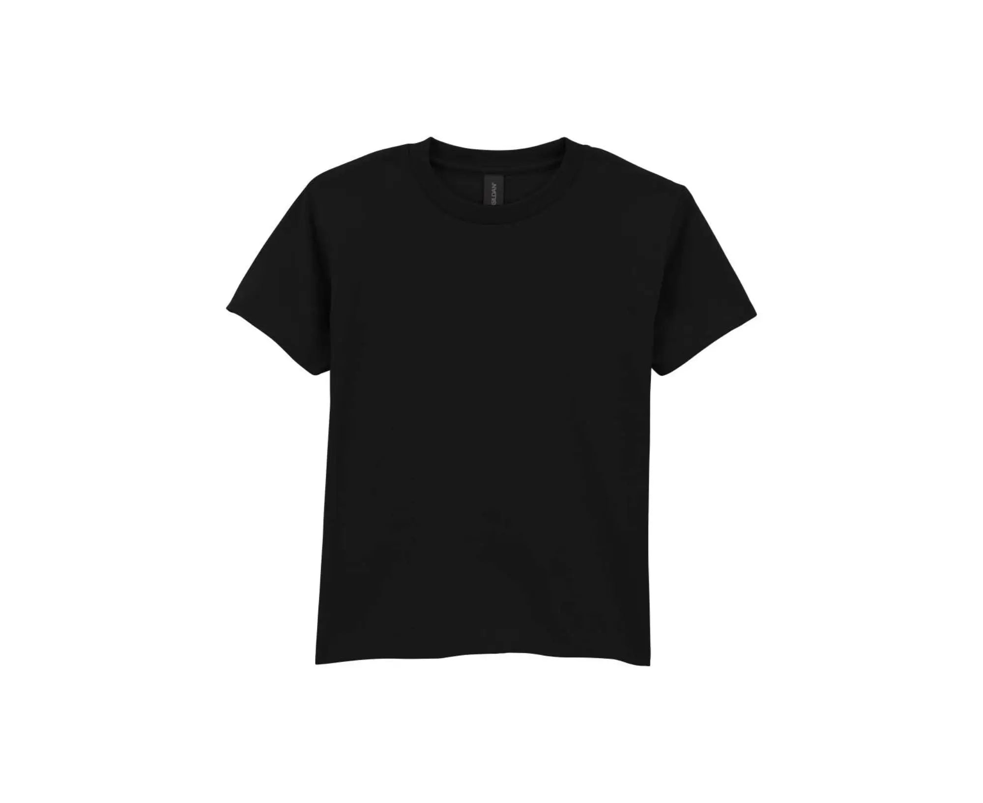 GIB65000 | Softstyle® Midweight Kids T-Shirt Pitch Black