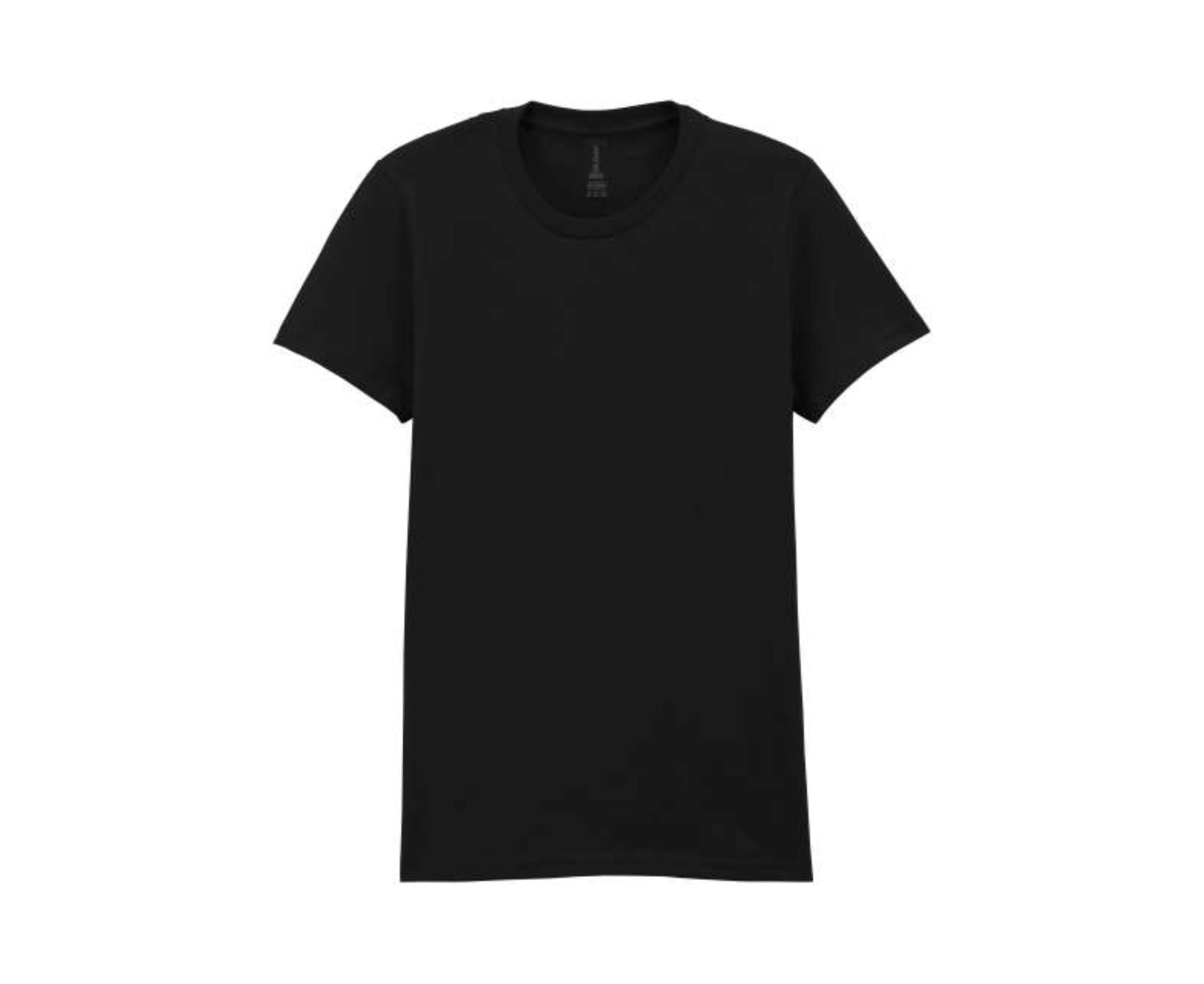 GIL65000 | Softatyle® Midweight Women's T-Shirt Pitch Black