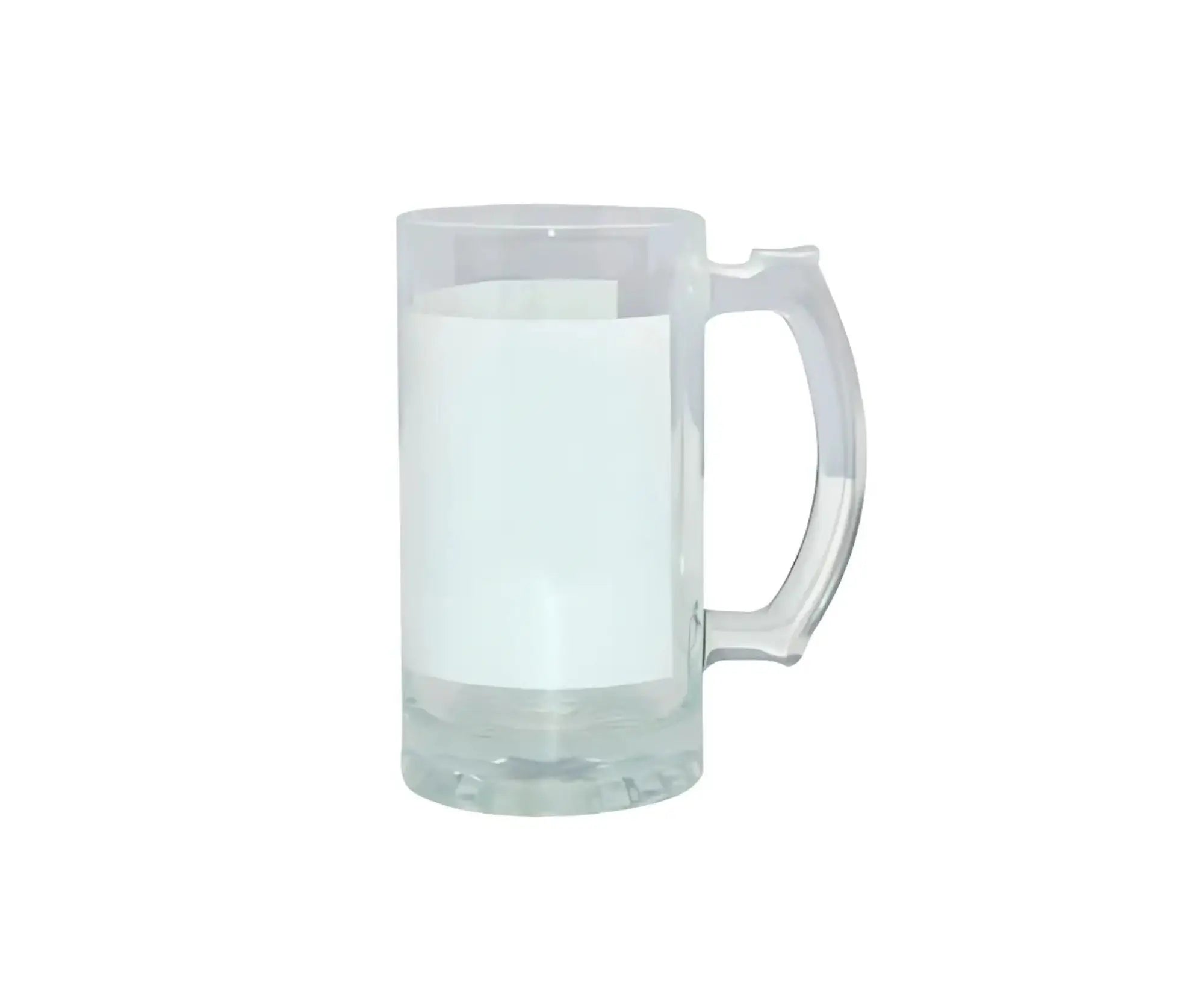 STGSBM500 | Glass Sublimation Beer Mug - 500 ml