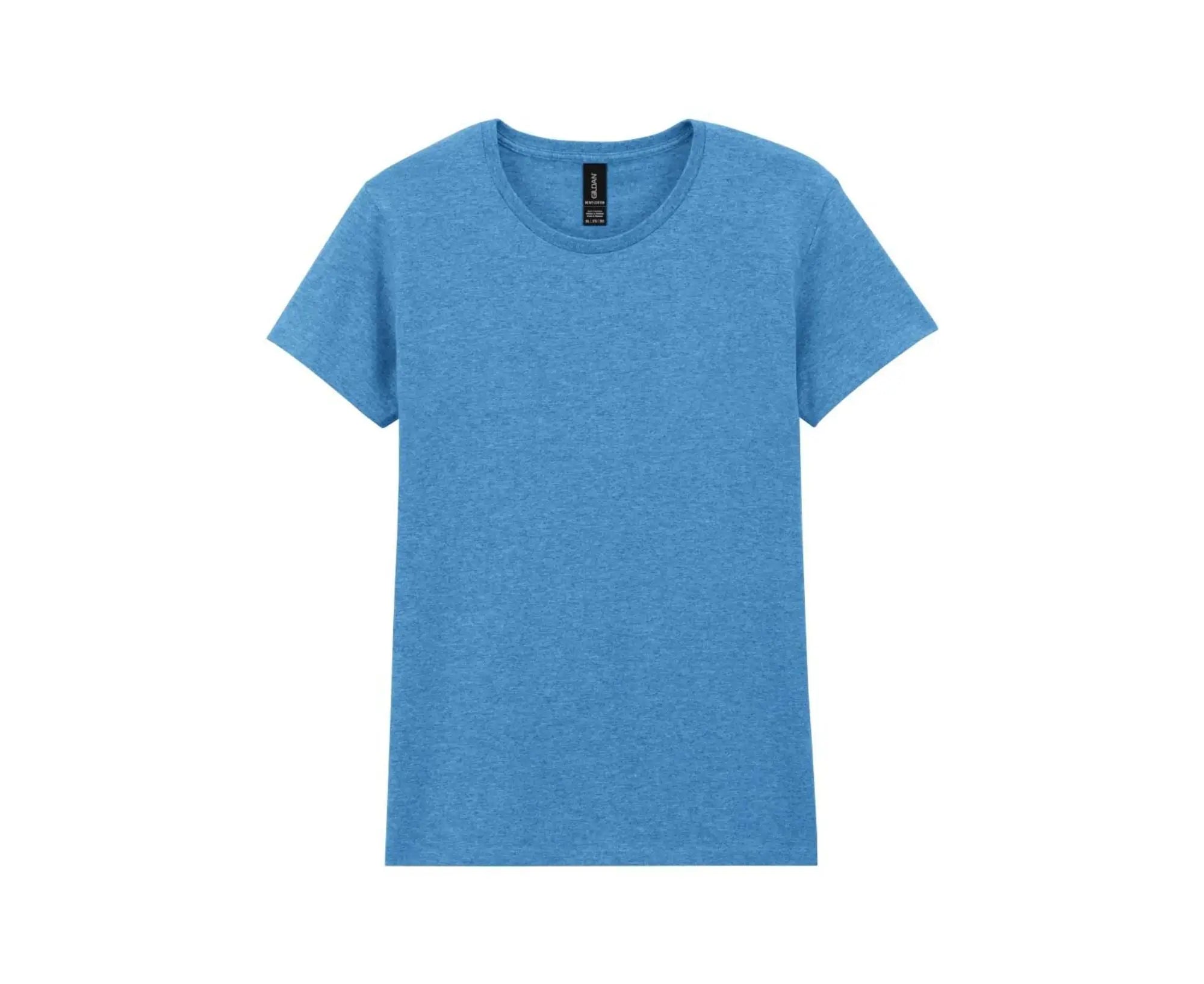 GIL5000 | Heavy Cotton™ Women’s T-Shirt Heather Sapphire