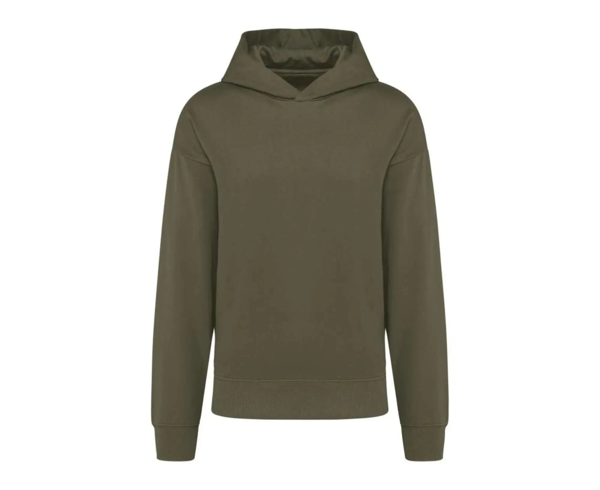 KA4018 | Unisex Oversized Fleece Hoodie Light Khaki