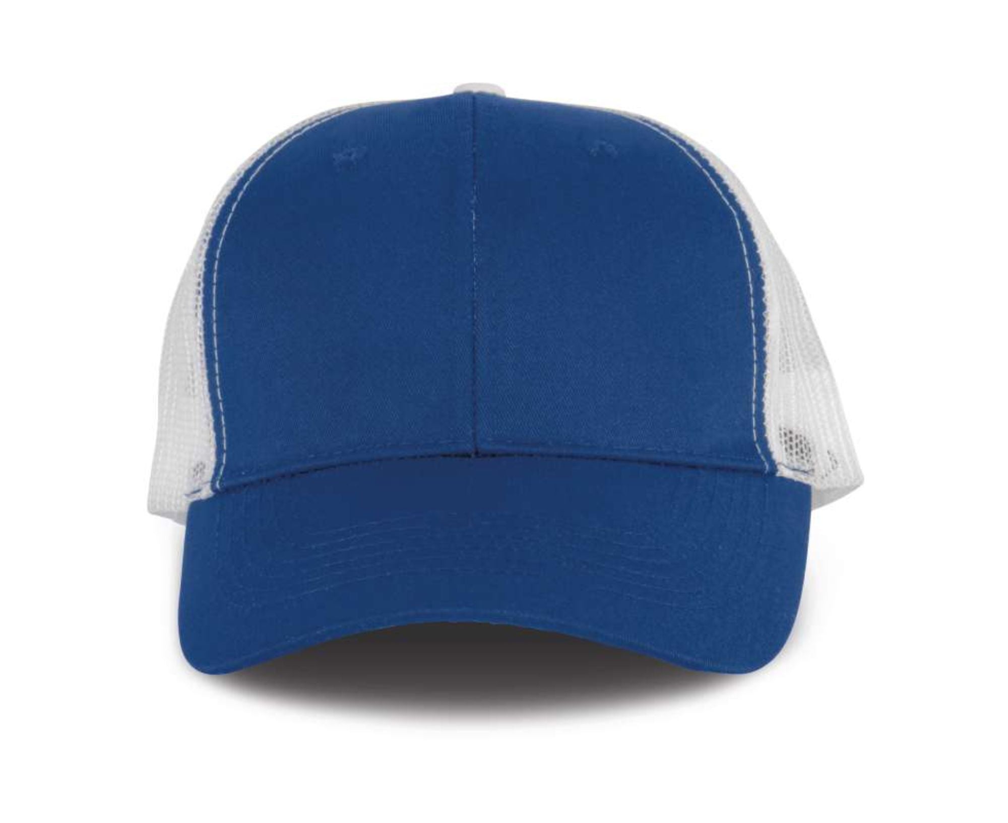 KP110 | OEKOTEX Certified Trucker Cap Royal Blue | White