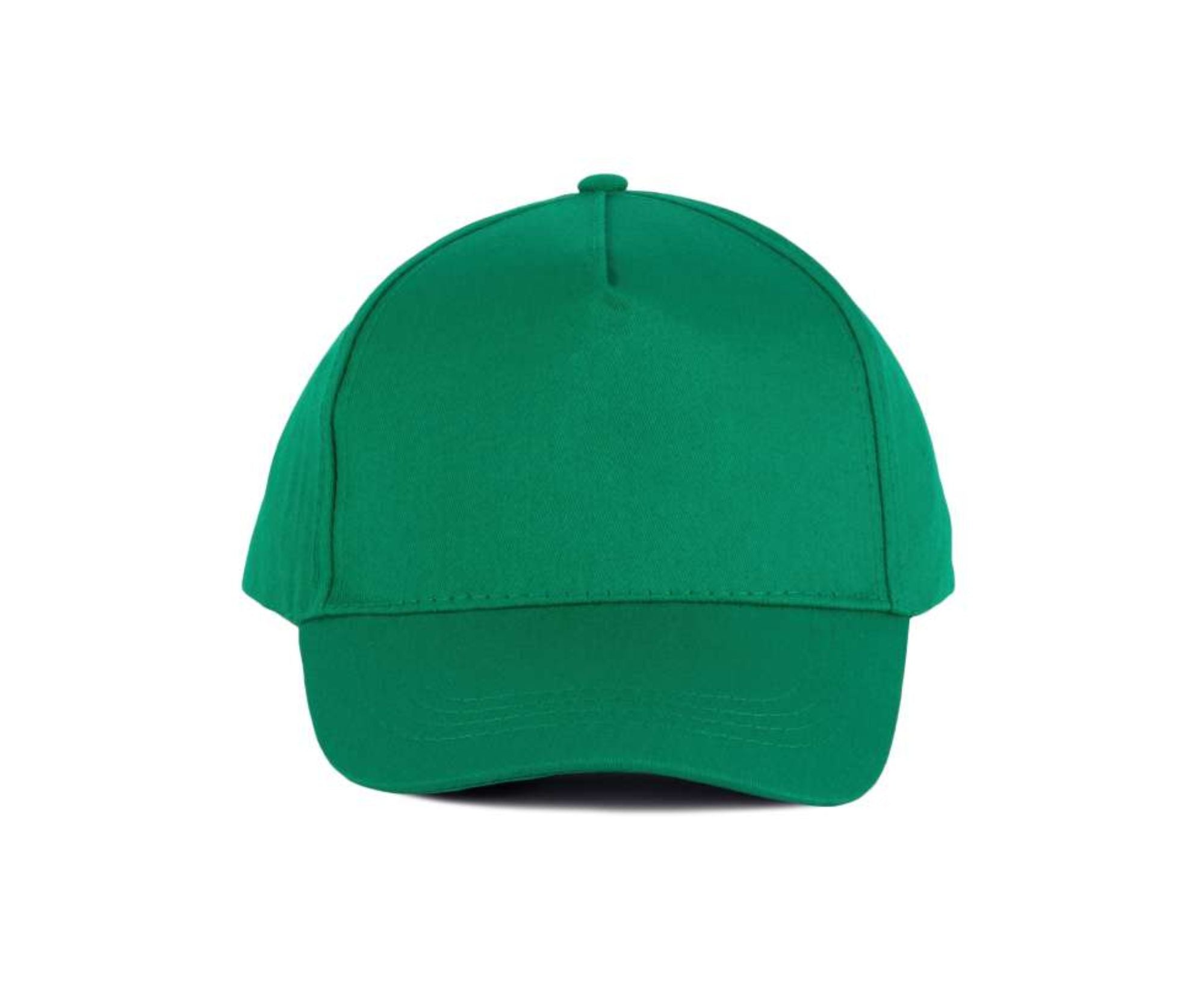 KP116 | 5 Panels Cotton Cap Kelly Green