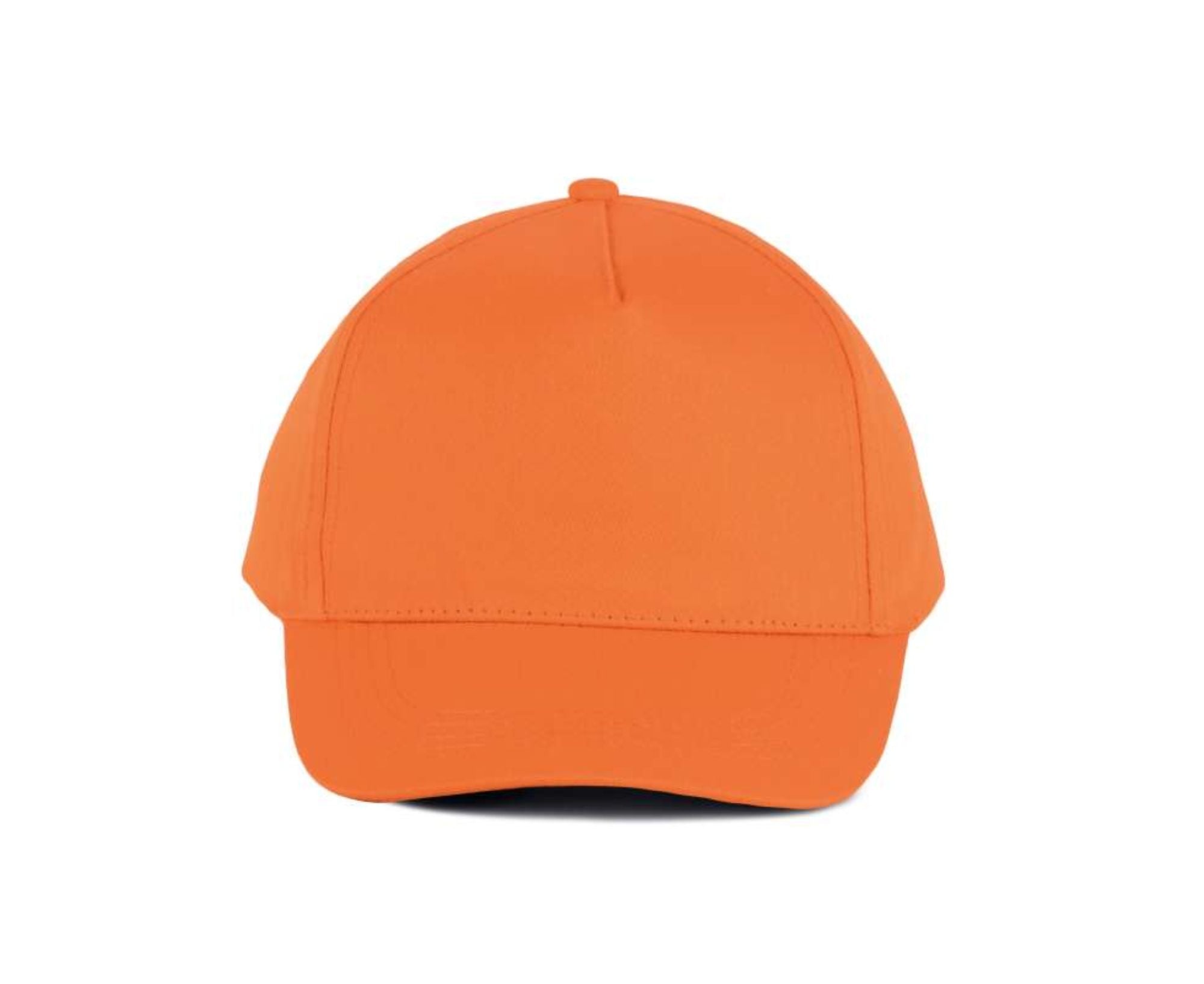 KP116 | 5 Panels Cotton Cap Orange