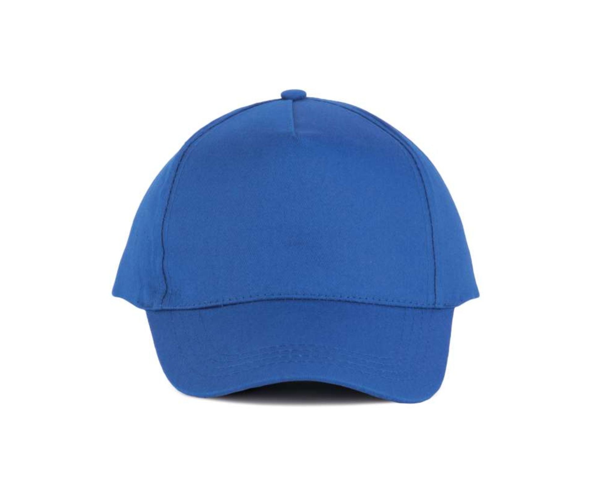 KP116 | 5 Panels Cotton Cap Royal Blue