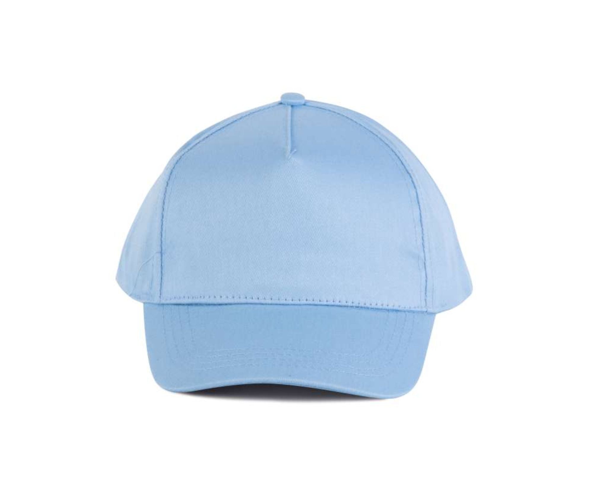 KP116 | 5 Panels Cotton Cap Sky Blue