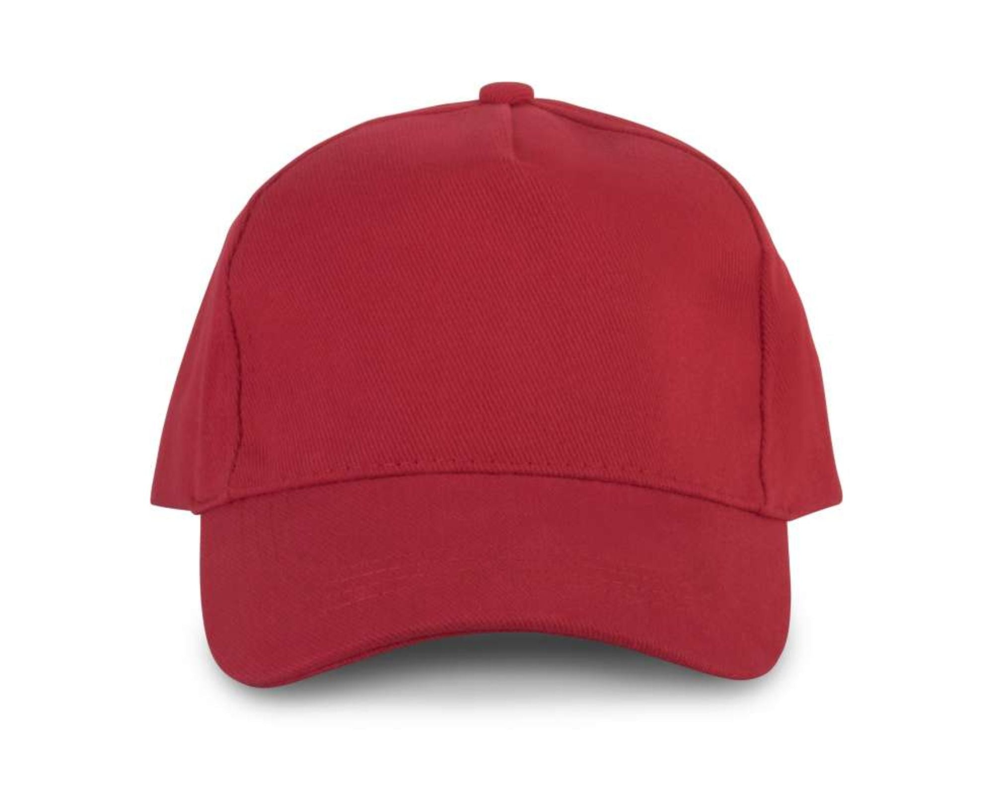 KP133 | 5 Panels OEKOTEX Certified Trucker Cap Red