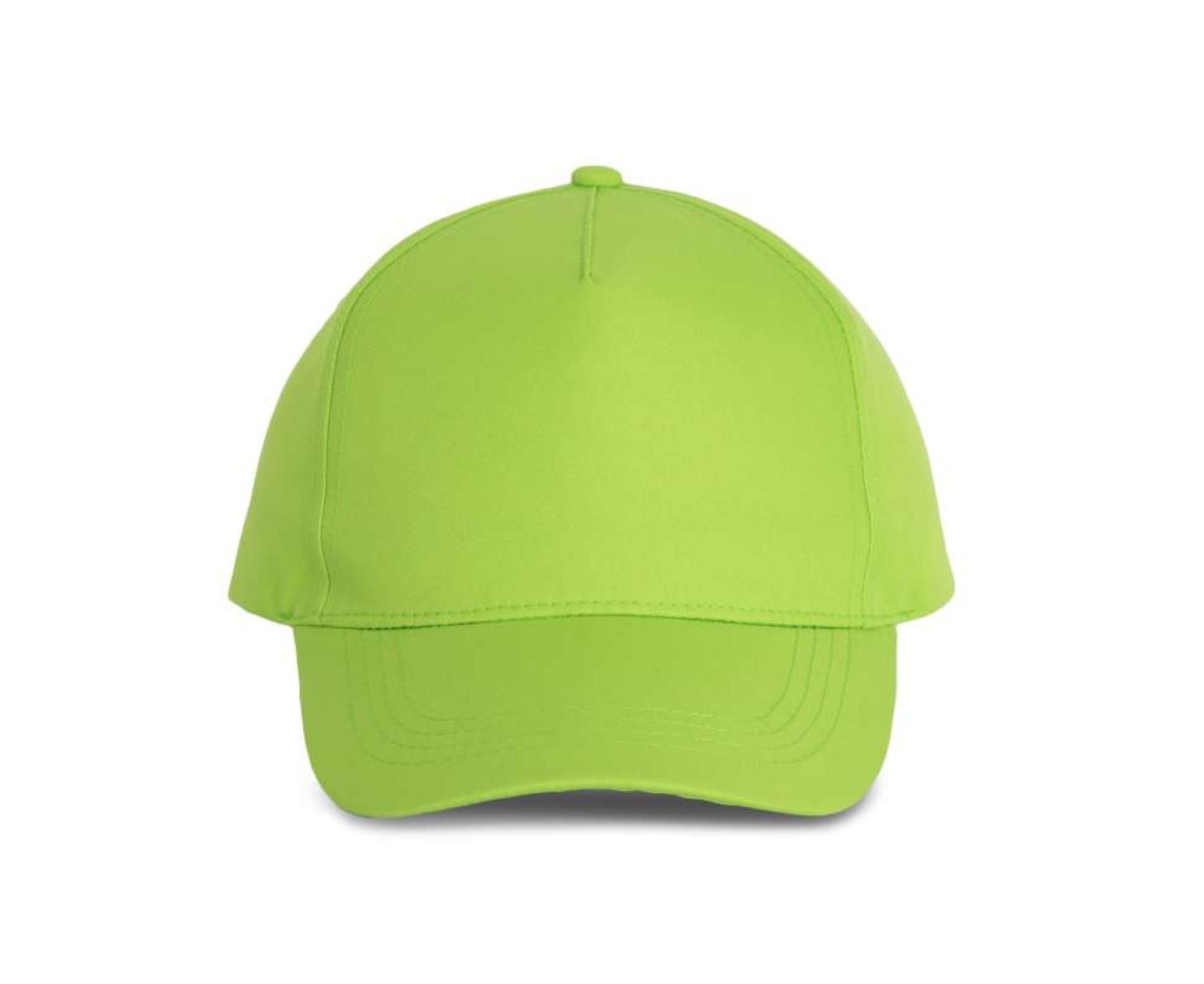 KP157 | 5 Panels Polyester Cap Lime