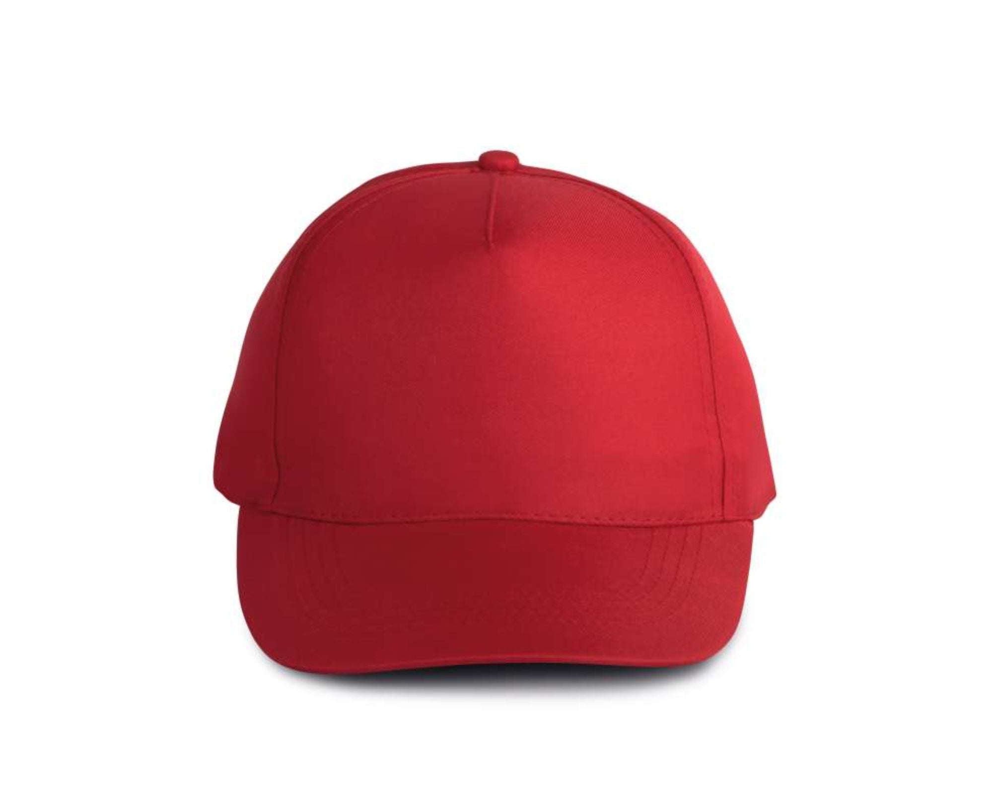 KP157 | 5 Panels Polyester Cap Red