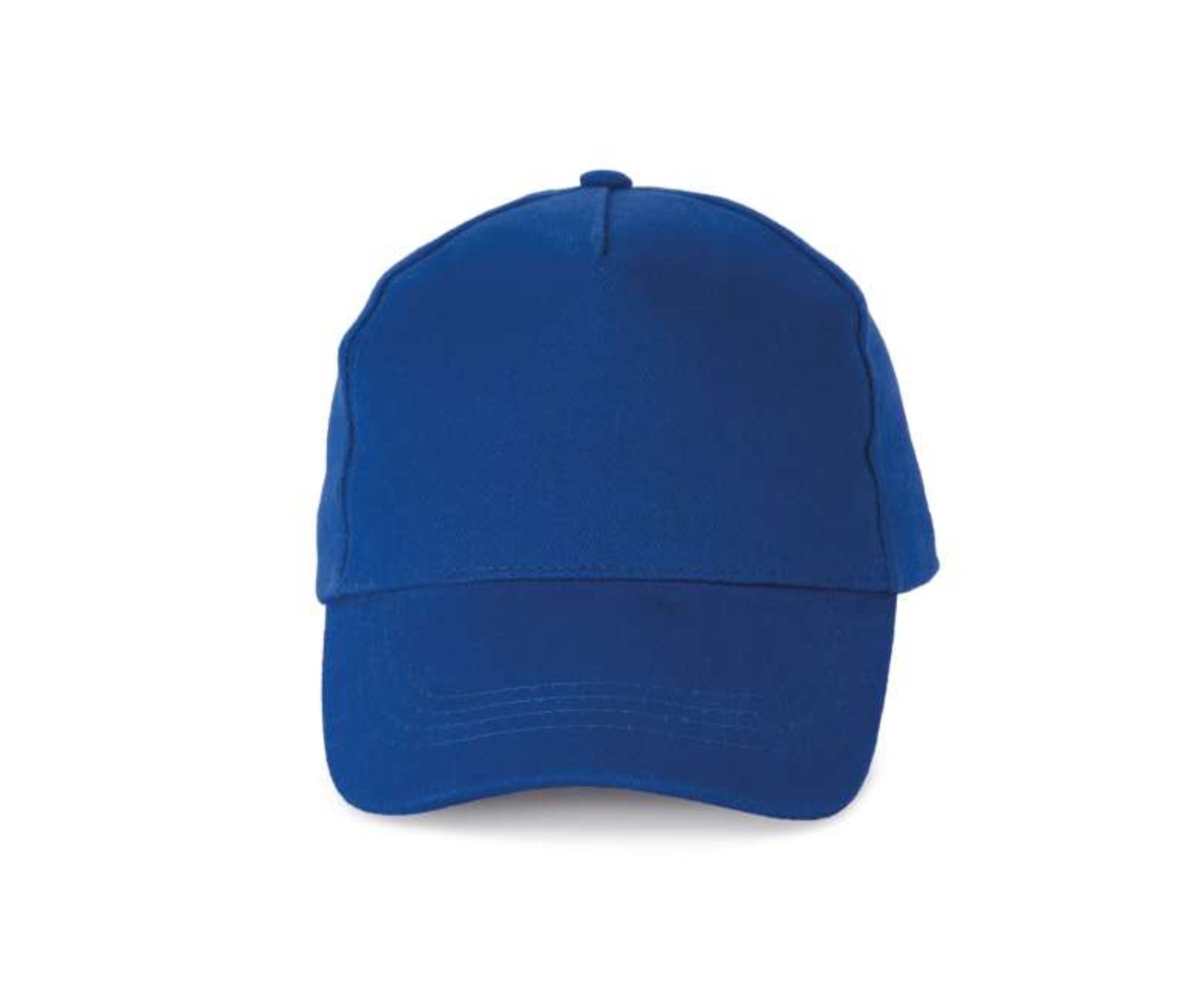 KP162 | 5 Panels Heavy Cotton Cap Royal Blue