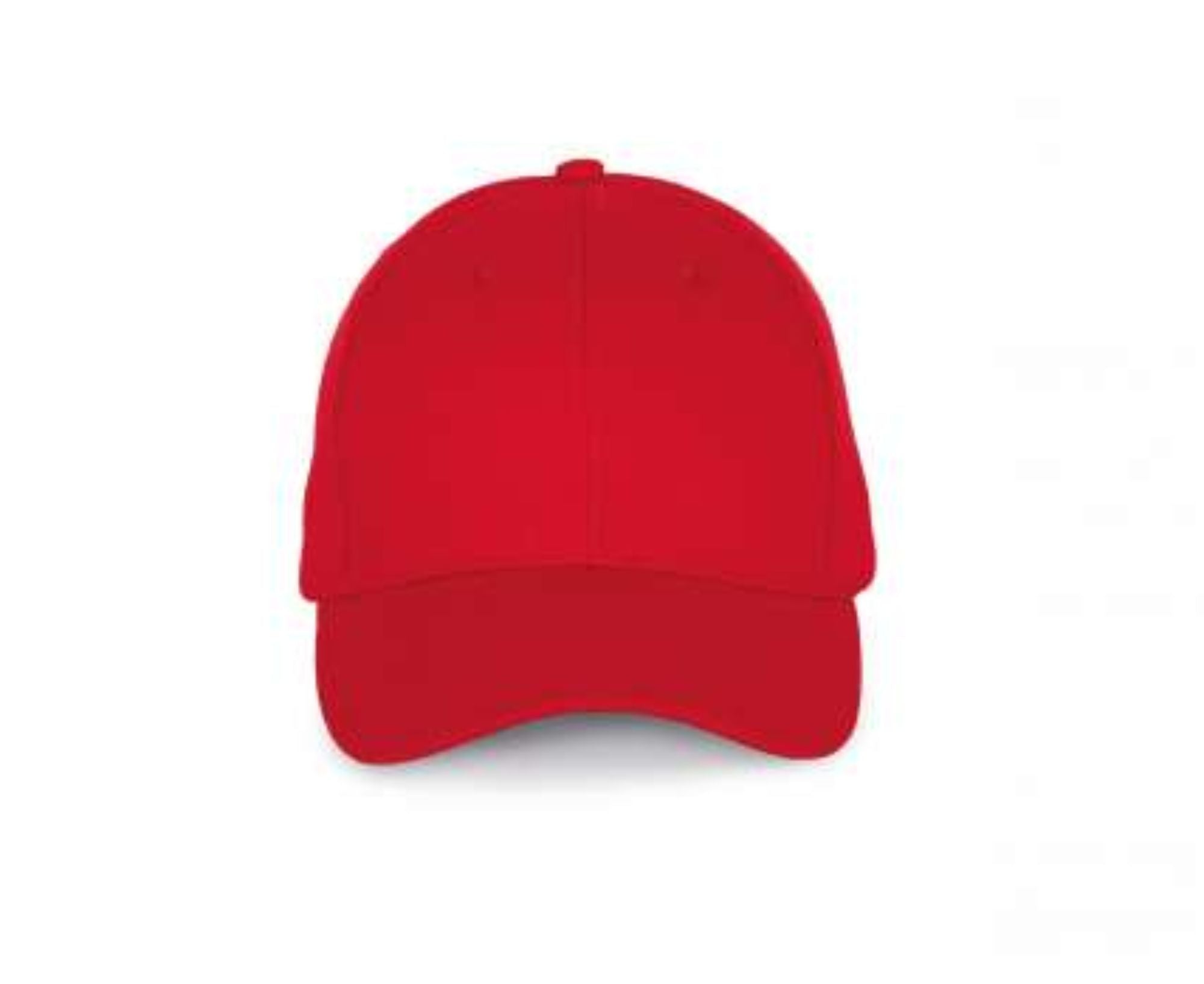 KP188 | 6 Panels Cotton Cap Red