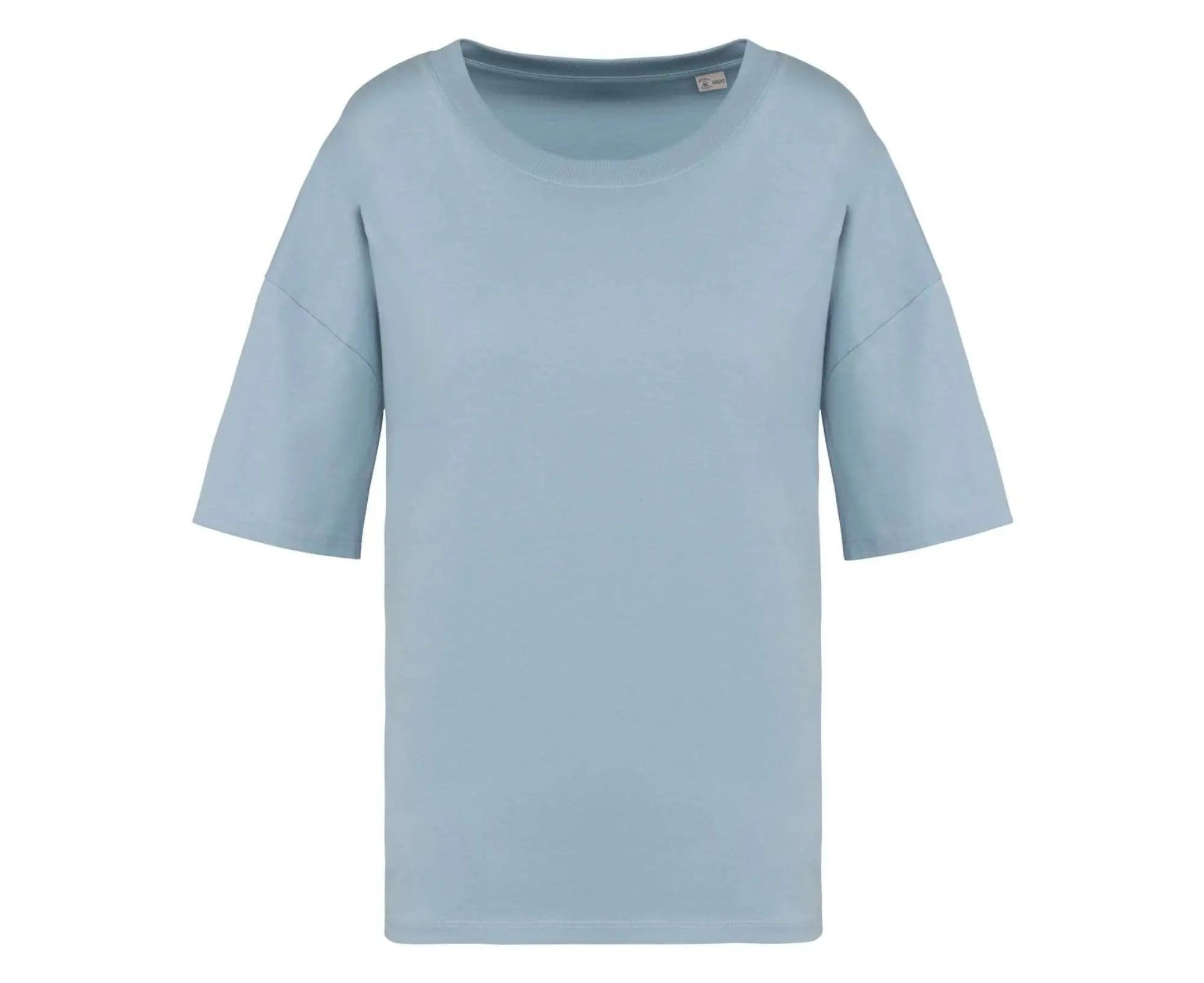 NS313 | Eco-Friendly Oversized Women's T-Shirt Aquamarine