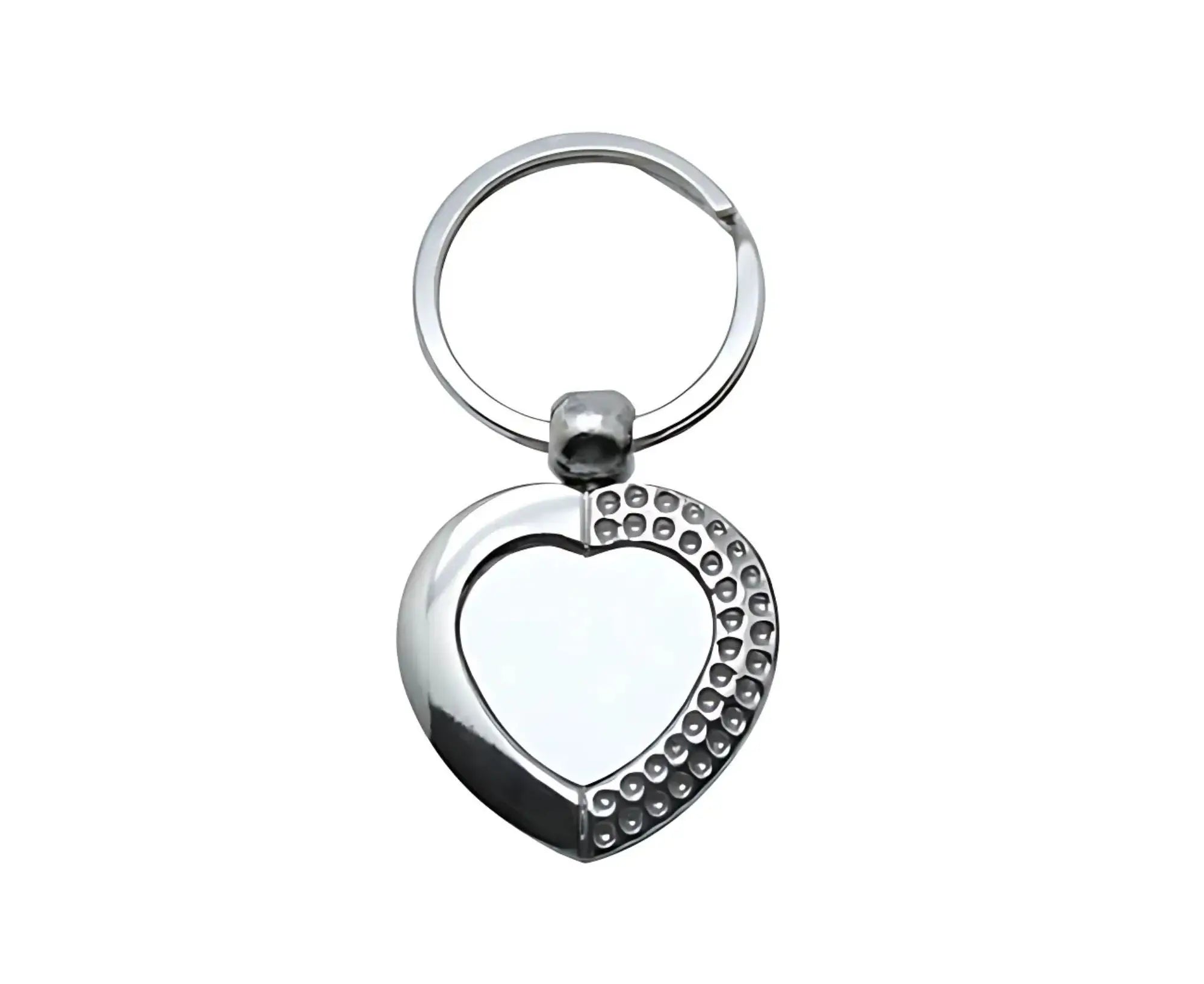 STSK6.8X3.5-1 | Sublimatable Keychain - 68x35 mm Gray