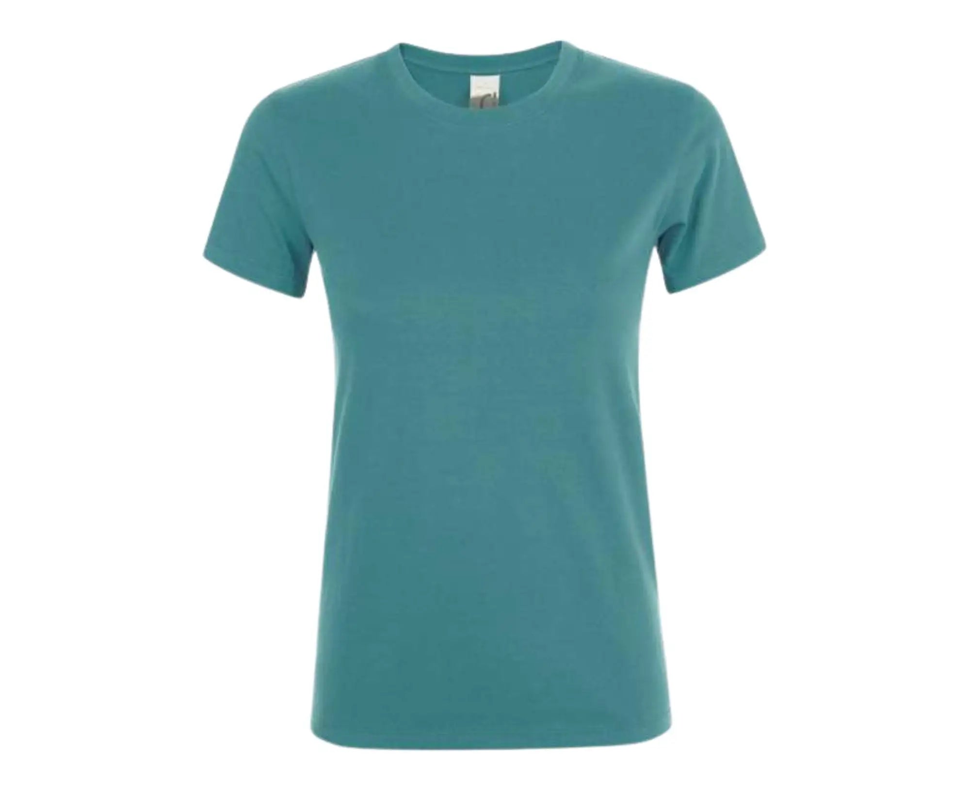 SO01825 | Regent Women Round Collart T-Shirt Duck Blue