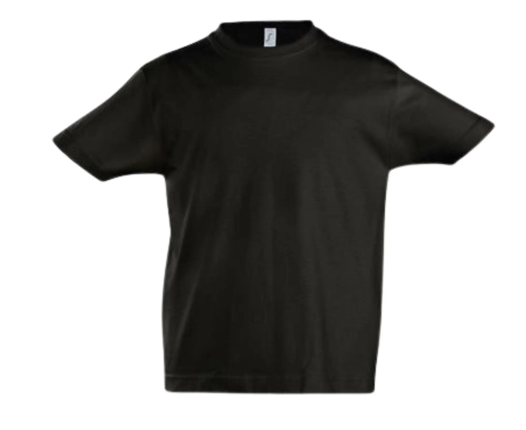 SO11770 | Imeprial Kid's Round Neck T-Shirt Deep Black
