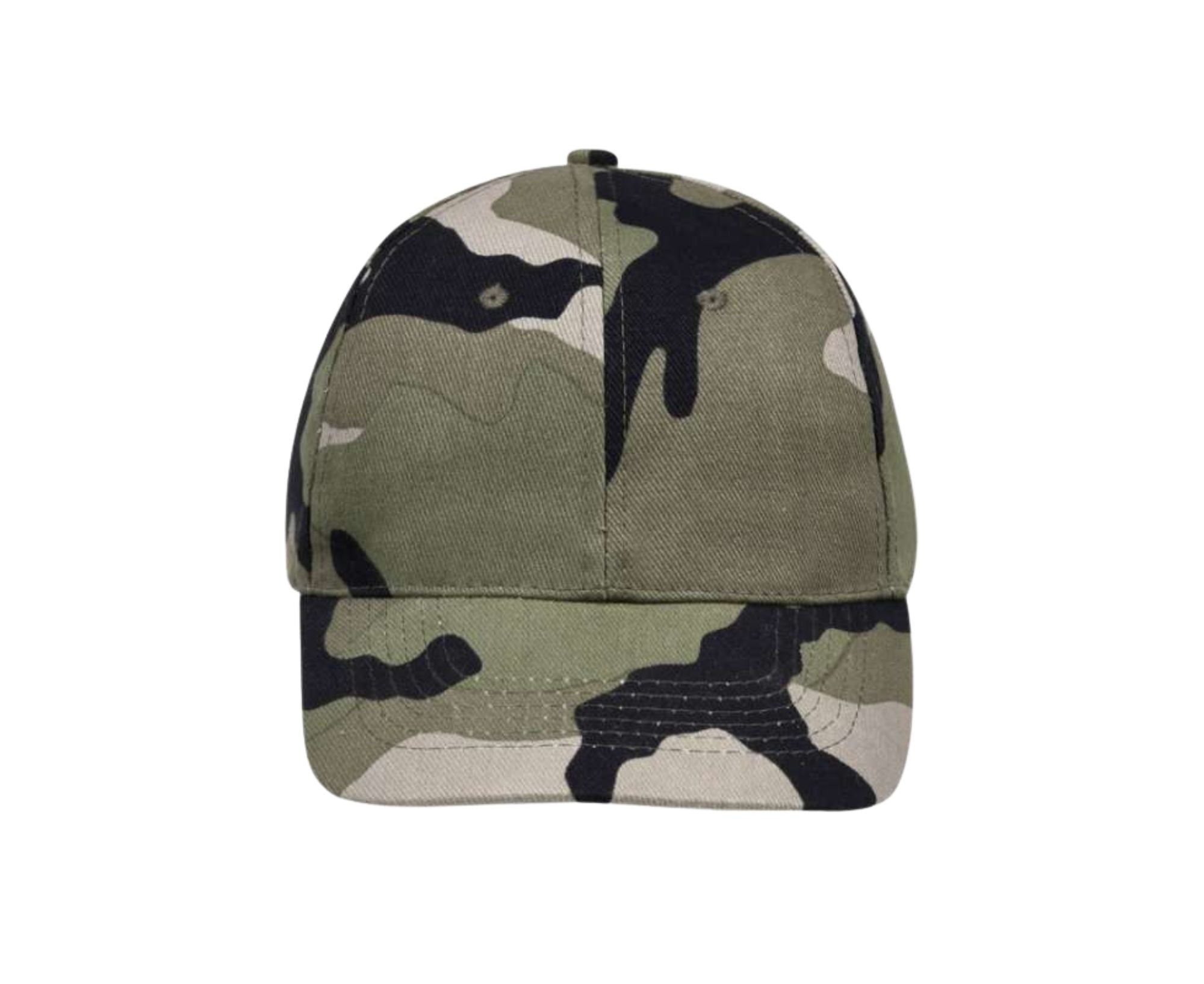SO88100 | 6 Panel Buffalo Cap Camo