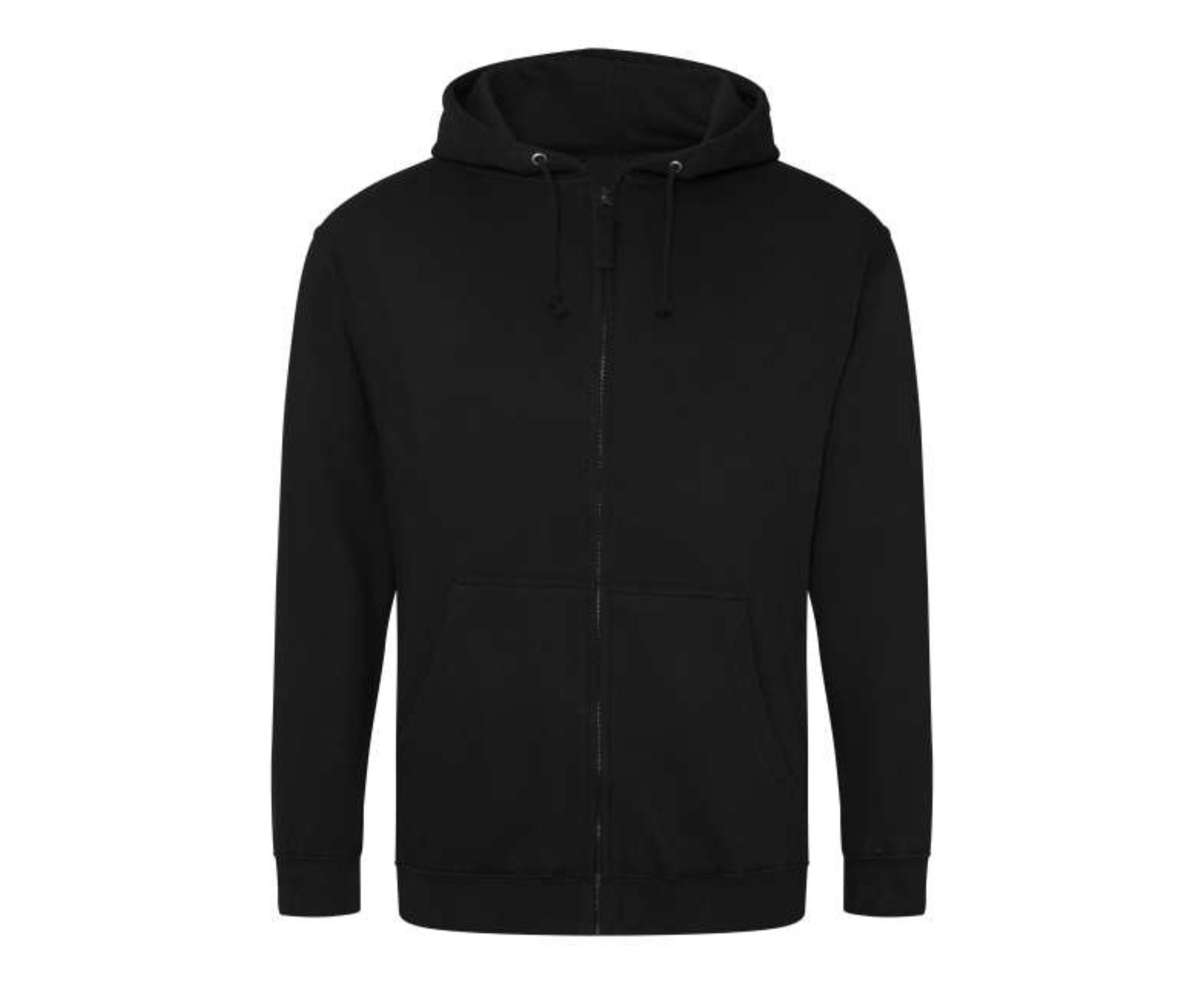 AWJH050 | Full-Zip Hoodie Deep Black