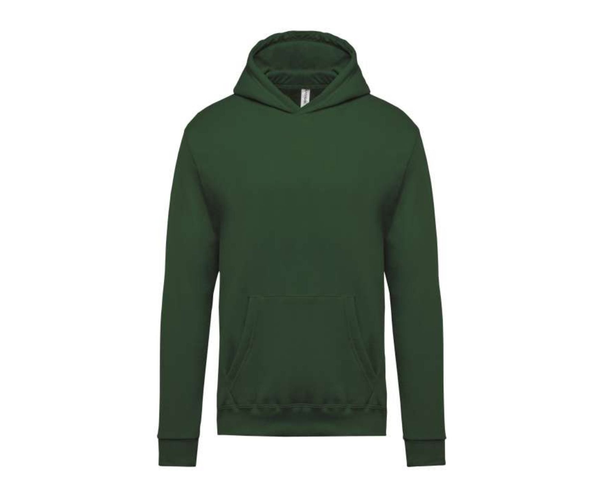 KA477 | Kid's Hooded Sweatshirt Forest Green