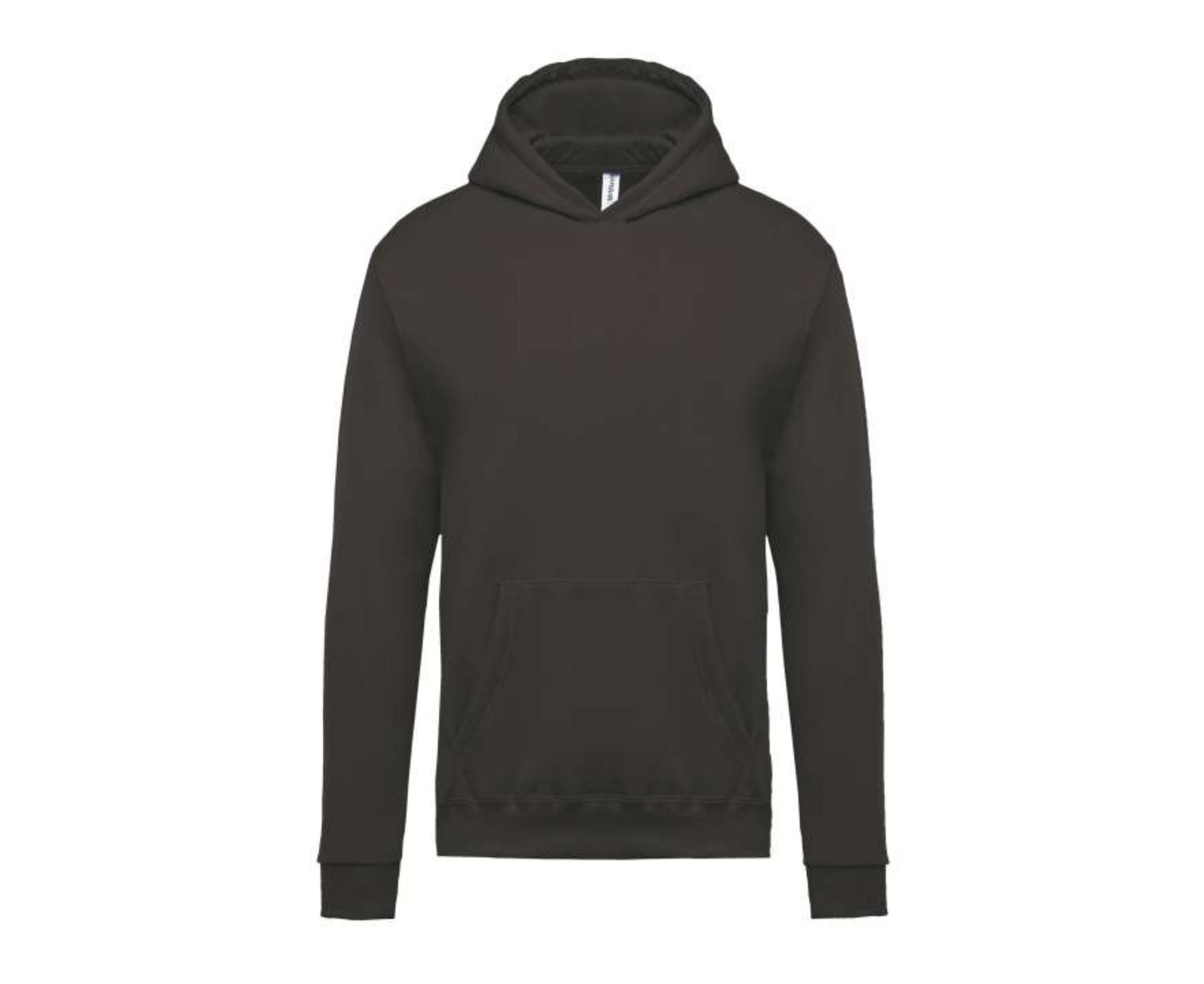 KA477 | Kid's Hooded Sweatshirt Dark Grey