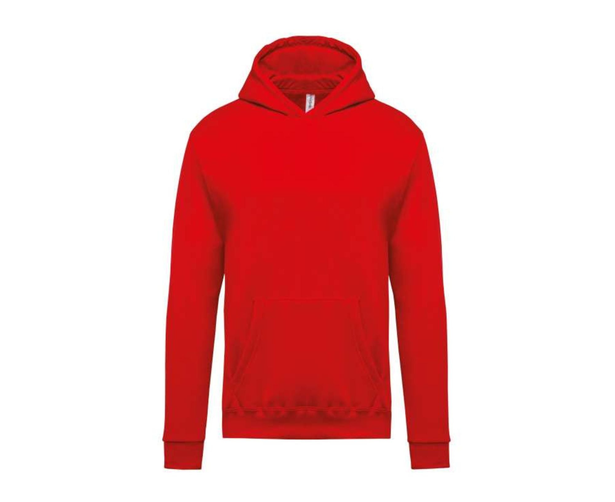 KA477 | Kid's Hooded Sweatshirt Red