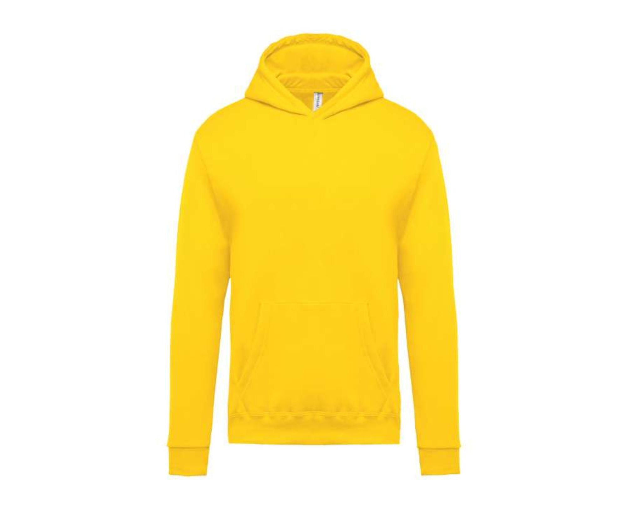 KA477 | Kid's Hooded Sweatshirt Yellow