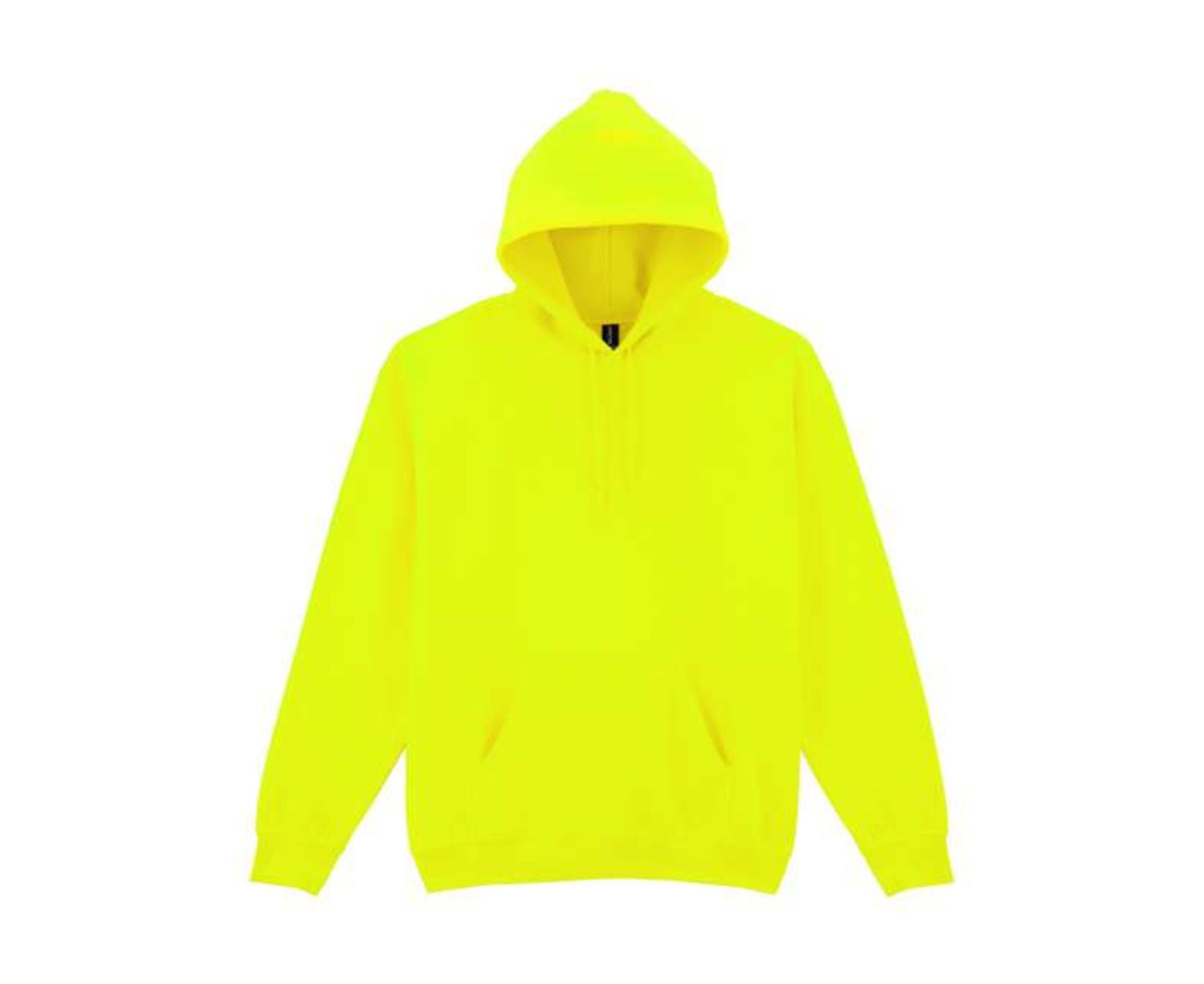 GI18500 | Heavy Blend™ Adult Hooded Sweatshirt Safety Green