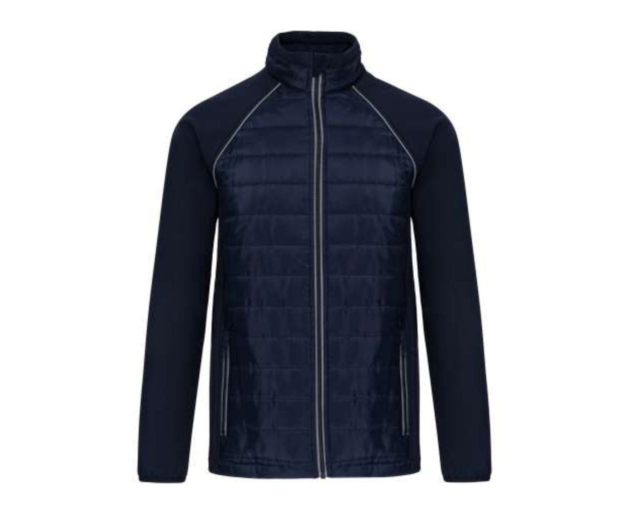 WK6147 | Unisex Dual-Fabric Daytoday Jacket Navy | Light Royal Blue