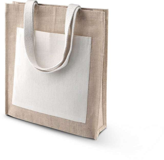 KI0221 | Jute Beach Bag Natural