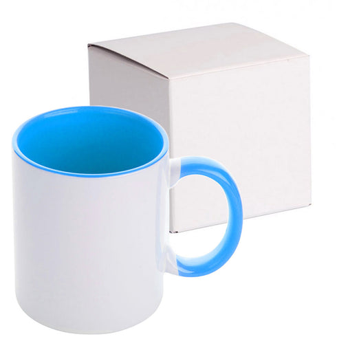 GPIHCM350 | Inner and Handle Colored Mug - 350 ml Light Blue 350 ml