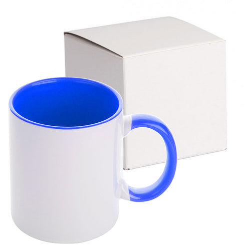 GPIHCM350 | Inner and Handle Colored Mug - 350 ml Blue 350 ml