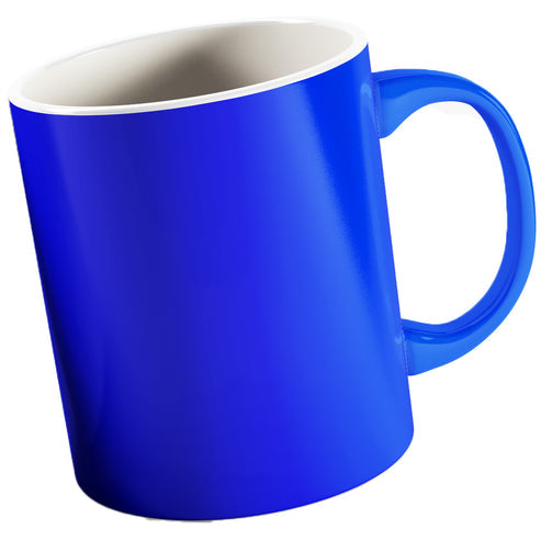 GPOMCM350 | Outer Colored Matt Color Changing Mug - 350 ml Blue 350 ml