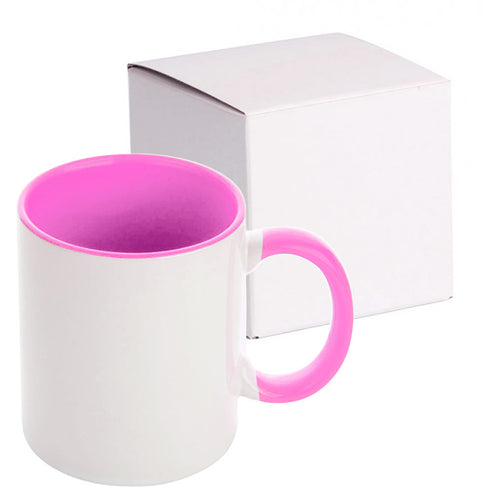 GPIHCM350 | Inner and Handle Colored Mug - 350 ml Pink 350 ml